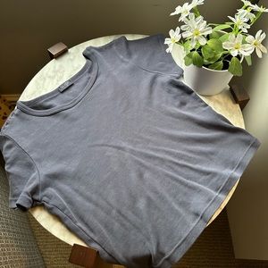 Brandy Melville / John Galt Dark blue baby tee crop